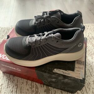 Wolverine Men's Black and Gray Athletic Shoes